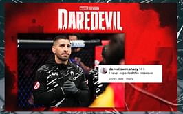 "'El Matador' making his acting debut?" - Fans react to Ilia Topuria's Hollywood "side quest" as Daredevil collab video with Disney Plus Espana drops