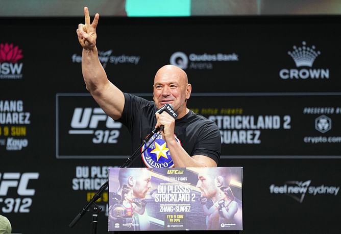 Dana White takes jibe at other boxing events, promises fan-friendly viewing experience: "Won't have one fight and then a podcast happens"
