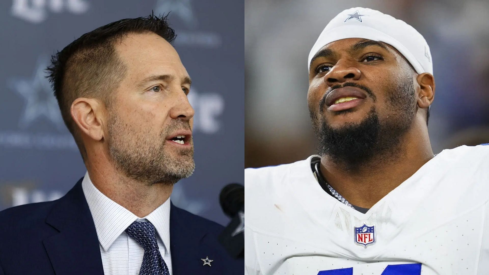 Brian Schottenheimer x Micah Parsons - Source: Getty