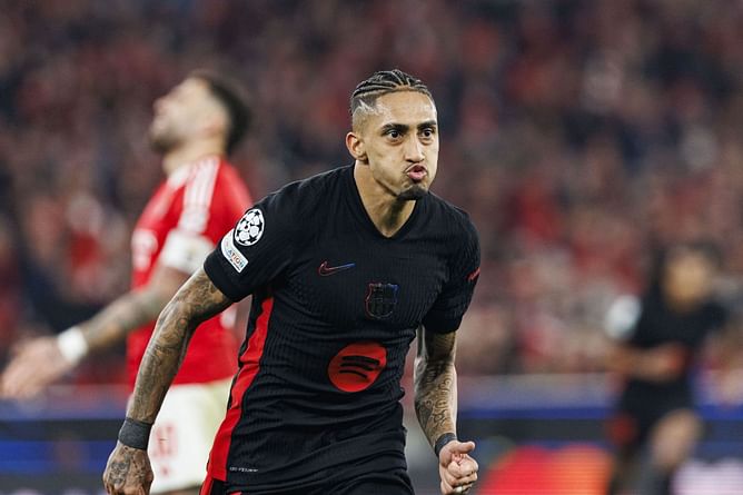 Benfica 0-1 Barcelona: Barça Player Ratings as Raphinha's second-half strike gives visitors a slender advantage | UEFA Champions League 2024-25