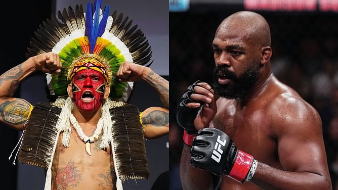 Jon Jones reacts to Alex Pereira labeling him the current pound-for-pound No.1 and the best UFC fighter of all time