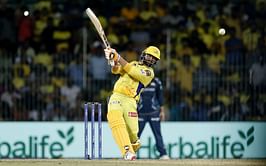 Ravindra Jadeja gets out to Afghanistan spinner in CSK practice match ahead of IPL 2025 [Watch]