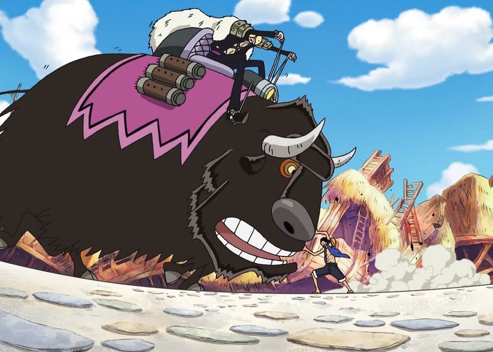 Monkey D. Luffy in One Piece.