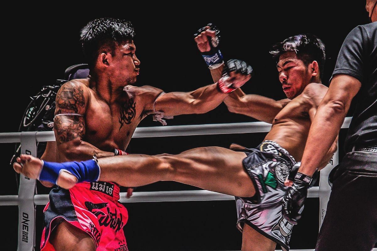 Rodtang (left), Petchdam (right) [Photo via ONE Championship]