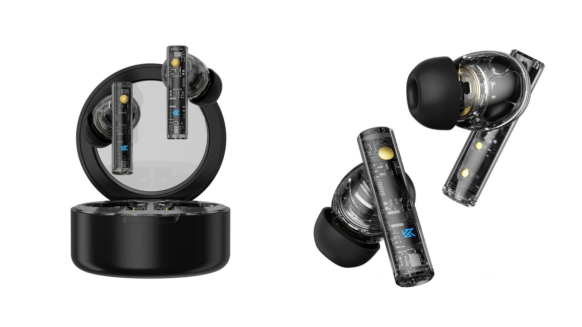 The KZ Carol Pro is one of the best budget-friendly low-latency wireless earbuds (Image via KZ Acoustics)