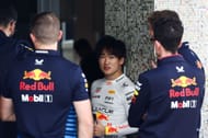 Yuki Tsunods at F1 Abu Dhabi Testing 2024 - Source: Getty