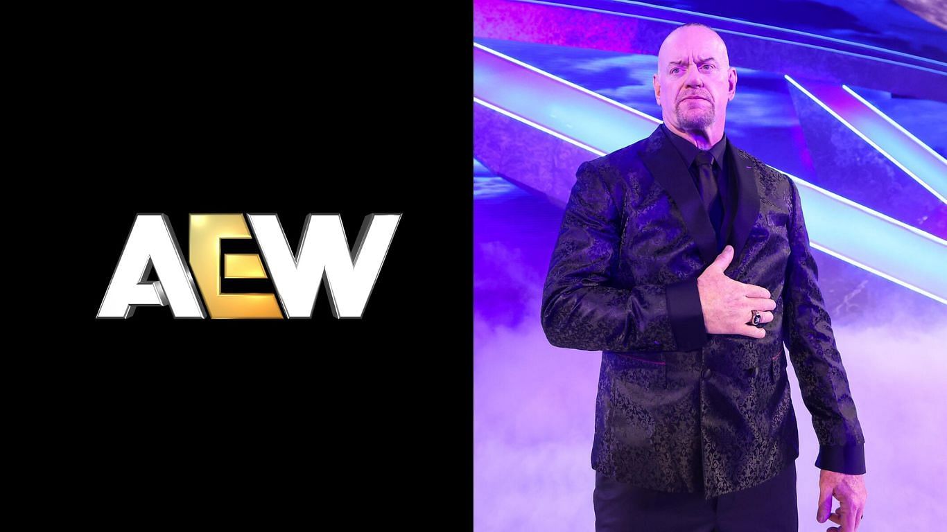 The Undertaker is a WWE Hall of Famer [image source: AEW Facebook, WWE.com]