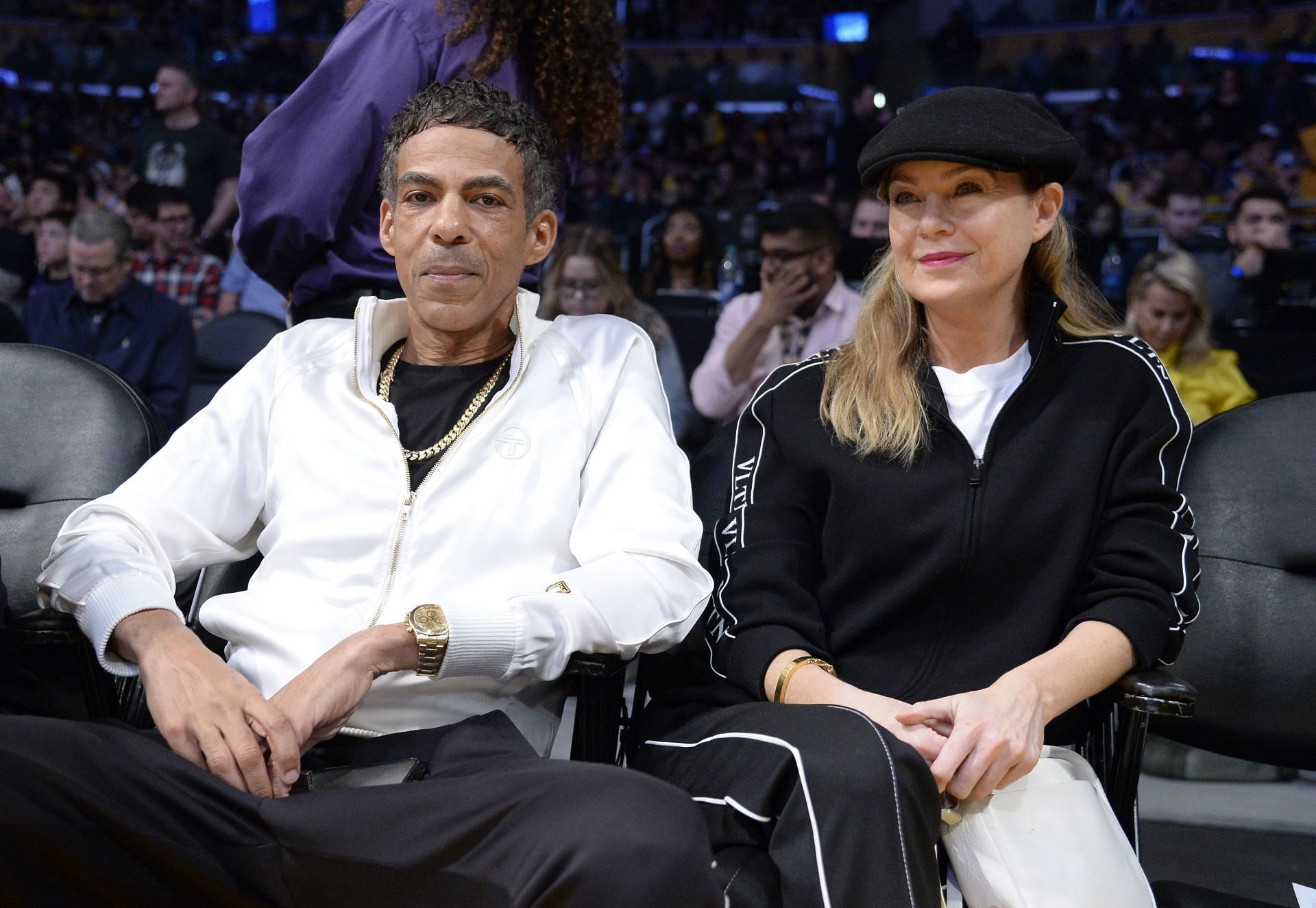 Chris Ivery and Ellen Pompeo (Photo by Kevork S. Djansezian/Getty Images)