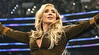 Stephanie McMahon reacts to WWE star Charlotte Flair's gesture