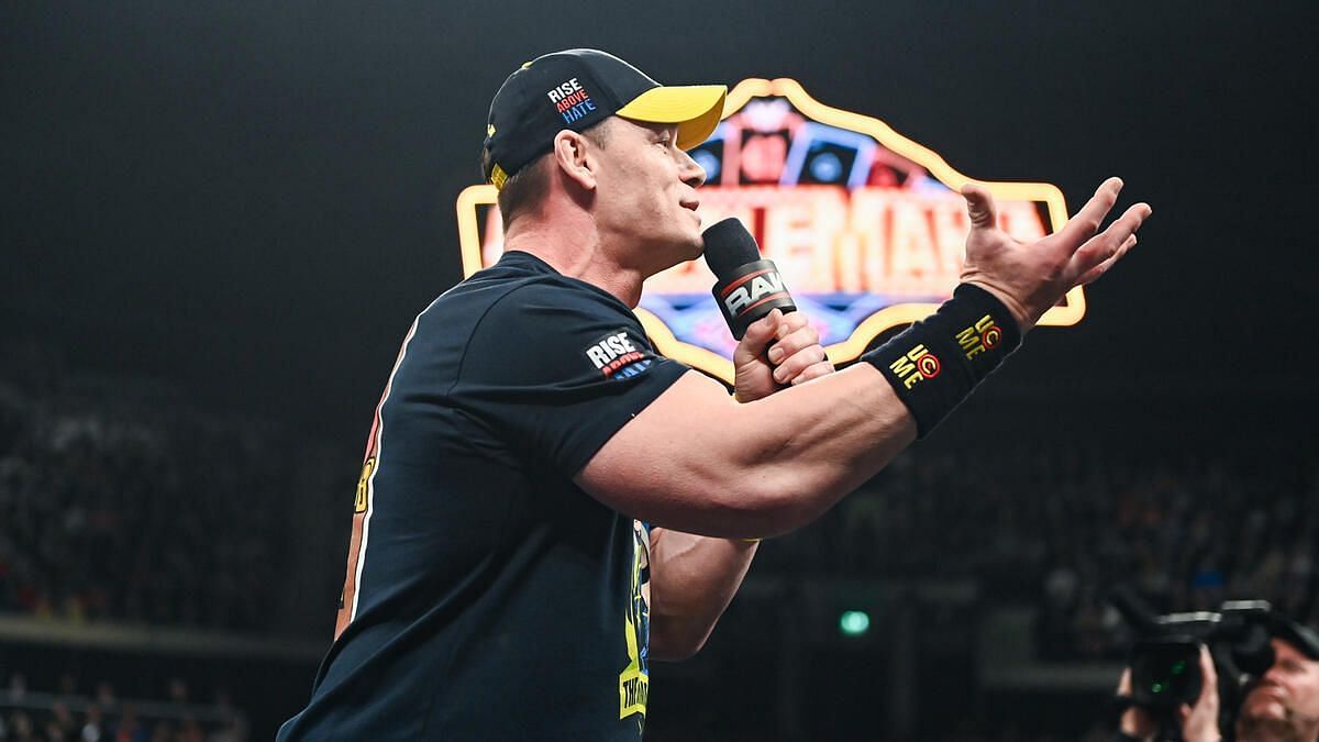 John Cena kicked off this week