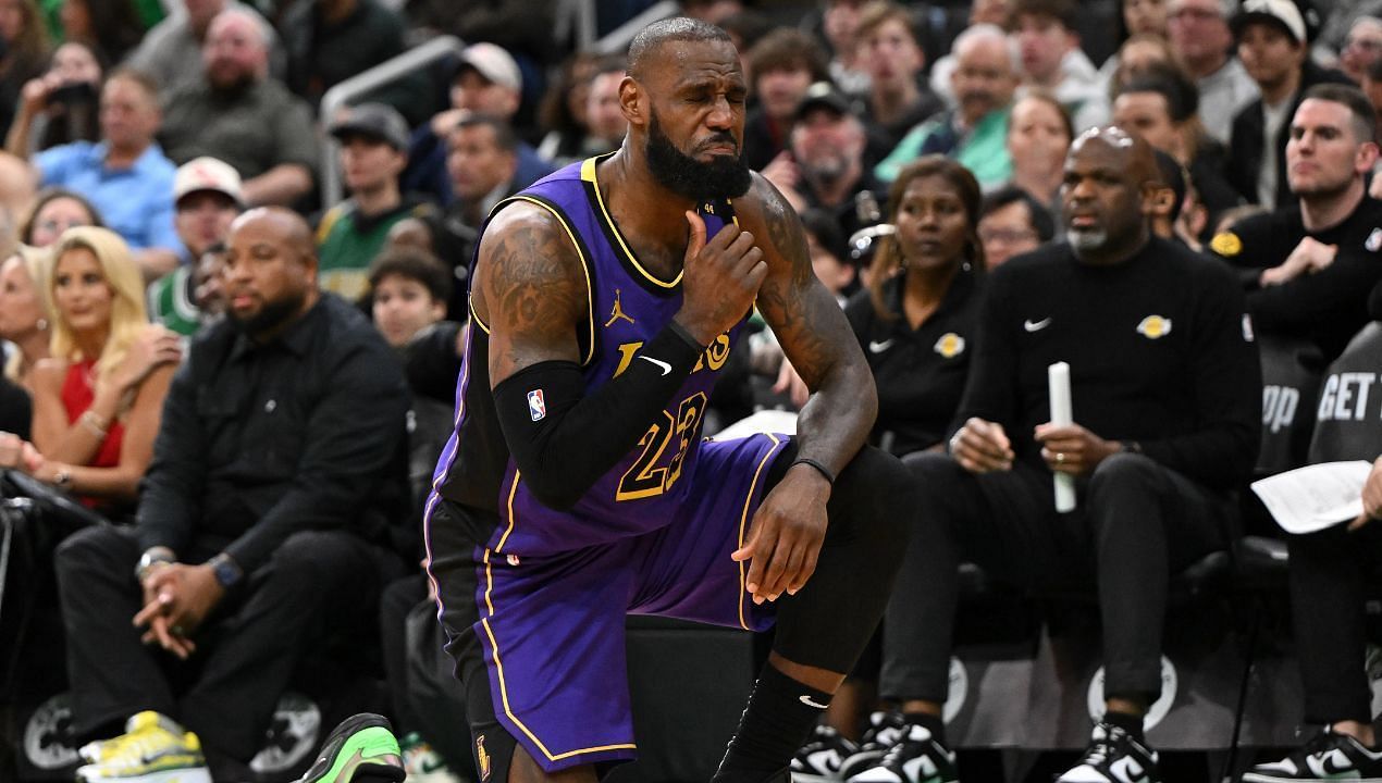 LeBron James makes his feelings crystal clear after report of extended absence with groin injury. (Image Credit: Imagn)