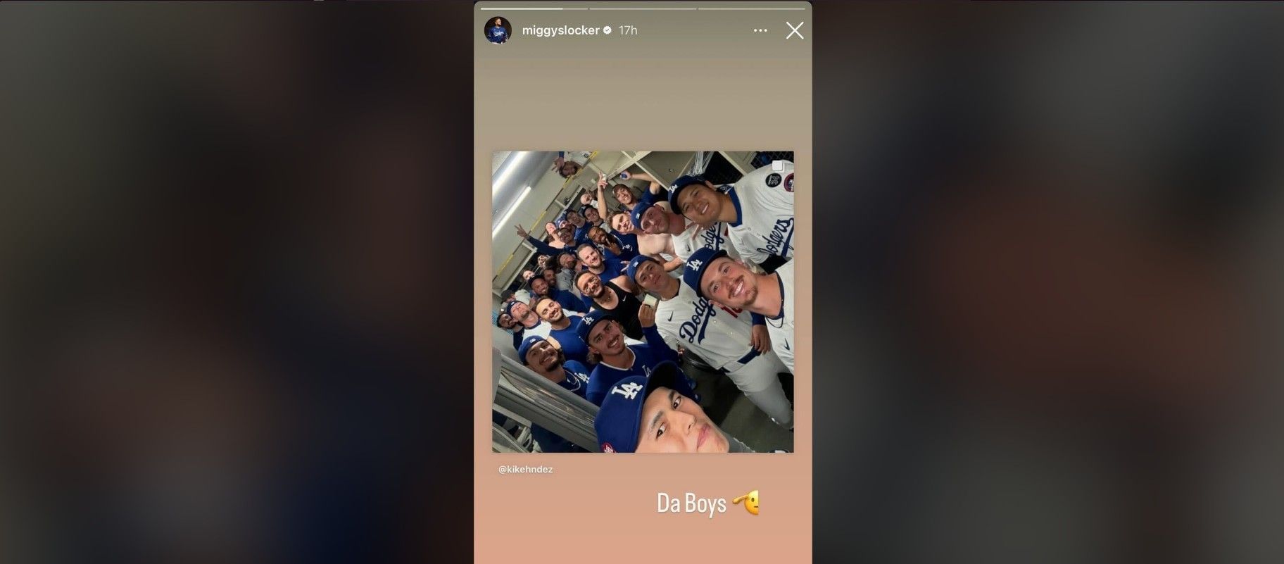 Miguel Rojas drops 2-word reaction to Roki Sasaki&rsquo;s Dodgers locker room selfie