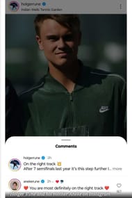 Holger Rune Instagram