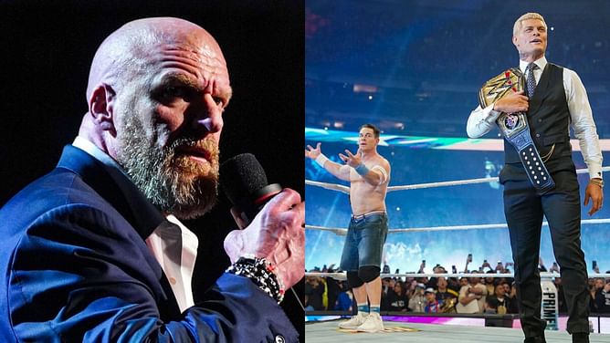 Triple H sends a message aimed at Cody Rhodes ahead of his first appearance since John Cena's betrayal; other superstars mentioned