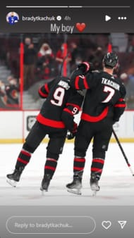 via Instagram /@bradytkachuk