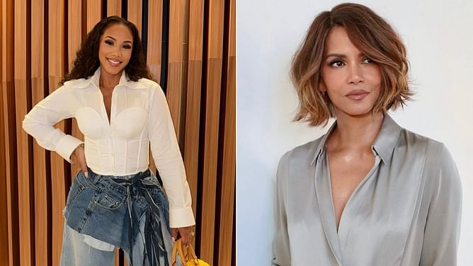 Draymond Green's wife Hazel Renee and ex-Lakers forward's partner gush over Halle Berry's sparkling silver look from Oscars