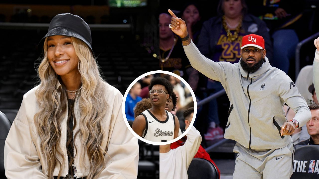 &quot;His groin looks fine lmao&quot; - Fans react as injured LeBron James and wife Savannah James erupt in wild celebration after son Bryce