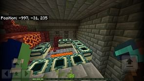Minecraft player discovers an end portal fused with a ruined nether portal