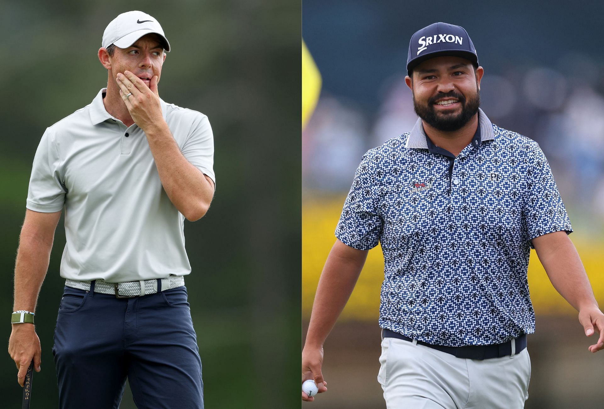 Rory McIlroy and J.J.Spaun ( via Getty)