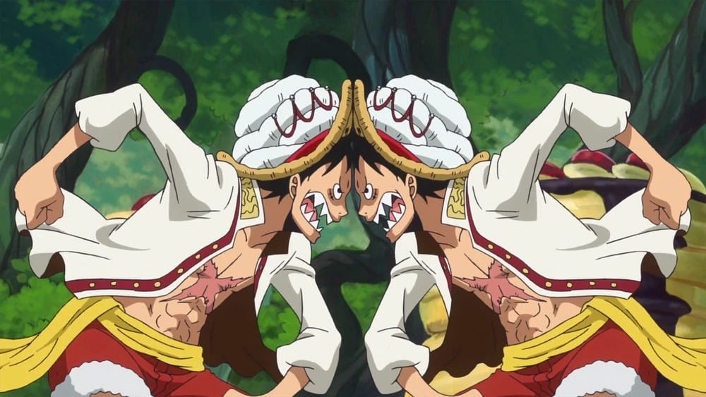 Monkey D. Luffy in One Piece.