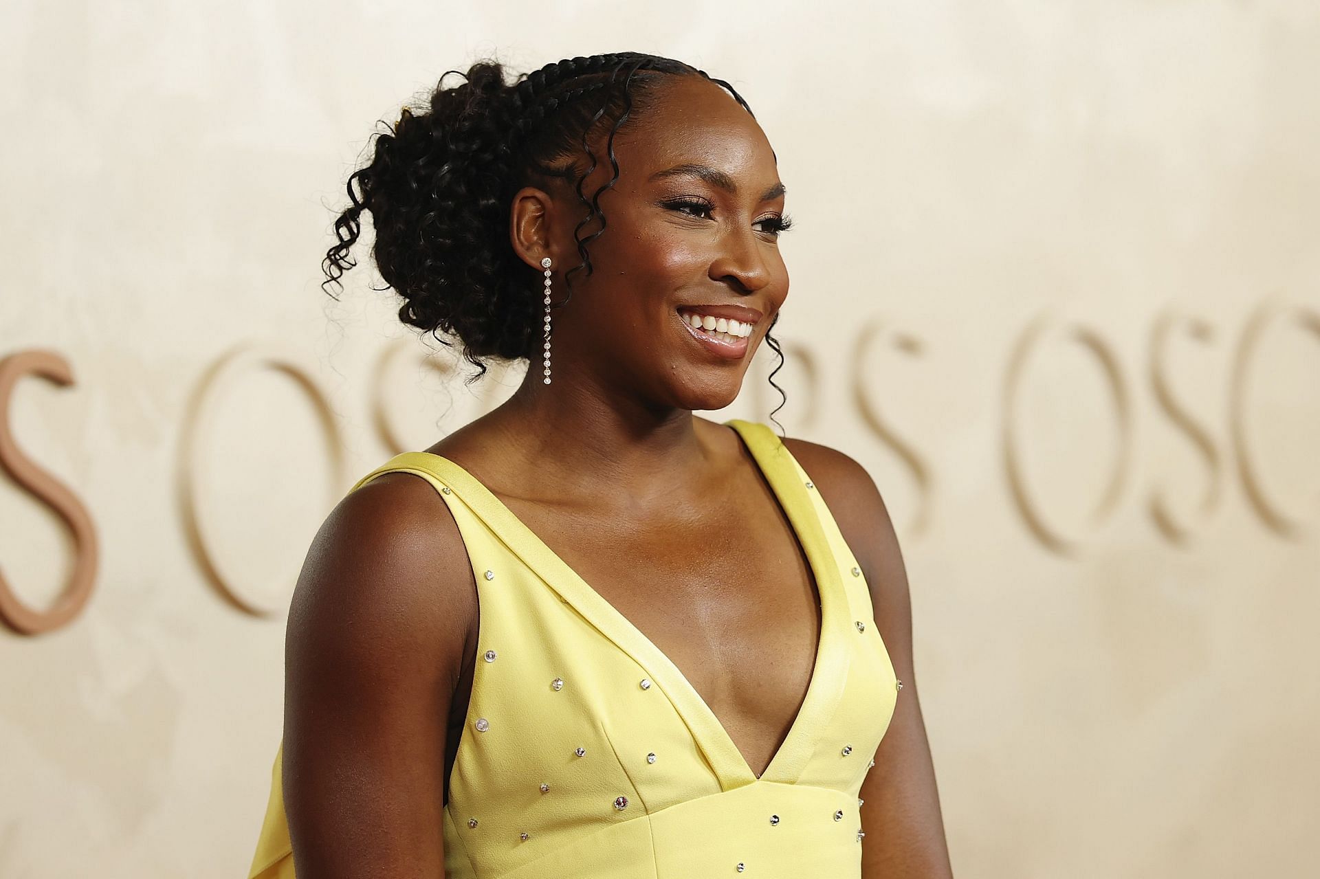 Coco Gauff at 97th Annual Oscars - Arrivals - Image Source: Getty