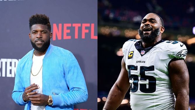 Emmanuel Acho shares hilarious story about “favorite teammate” Brandon Graham as Eagles legend announces retirement