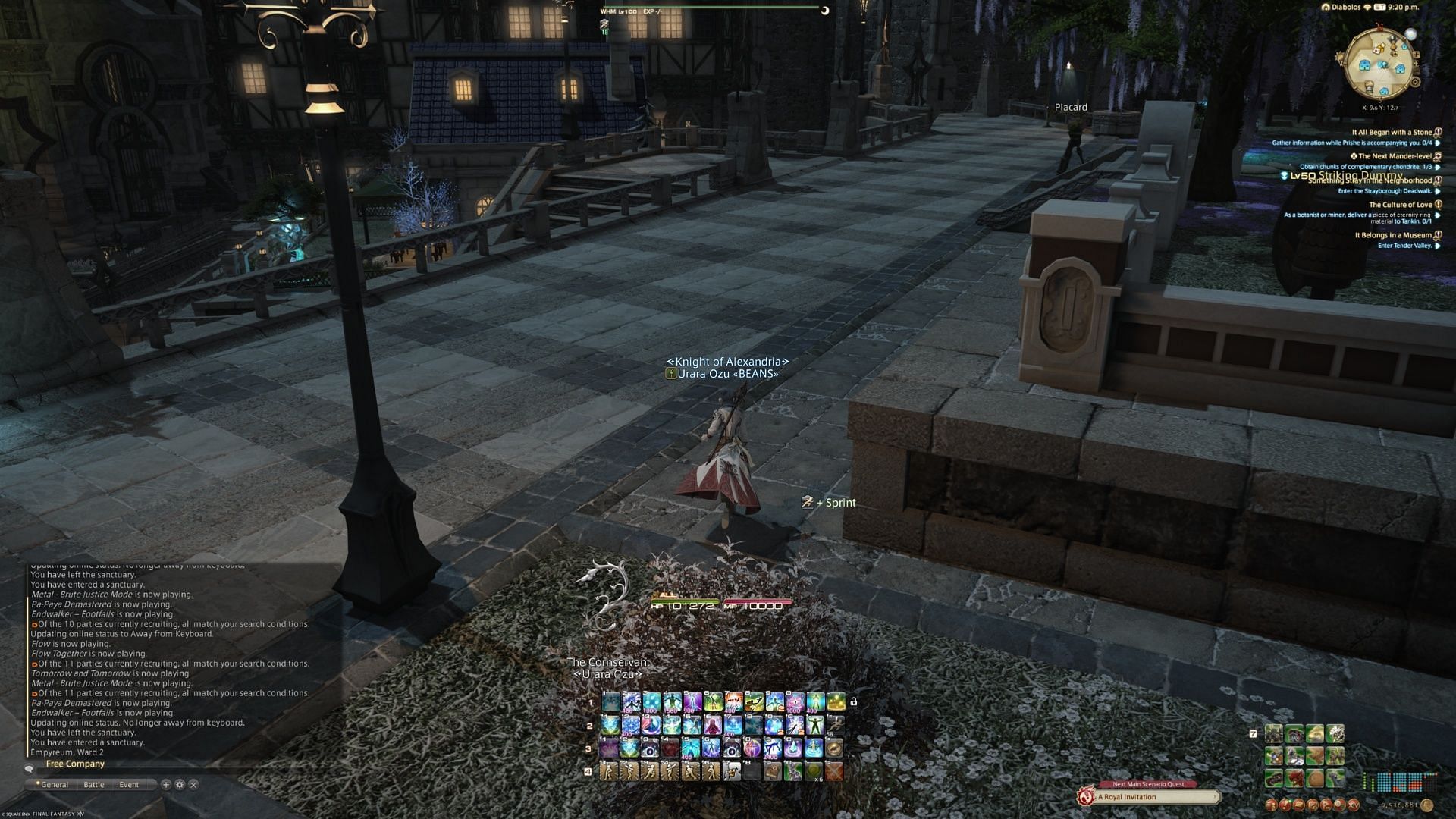 Final Fantasy XIV Sprint