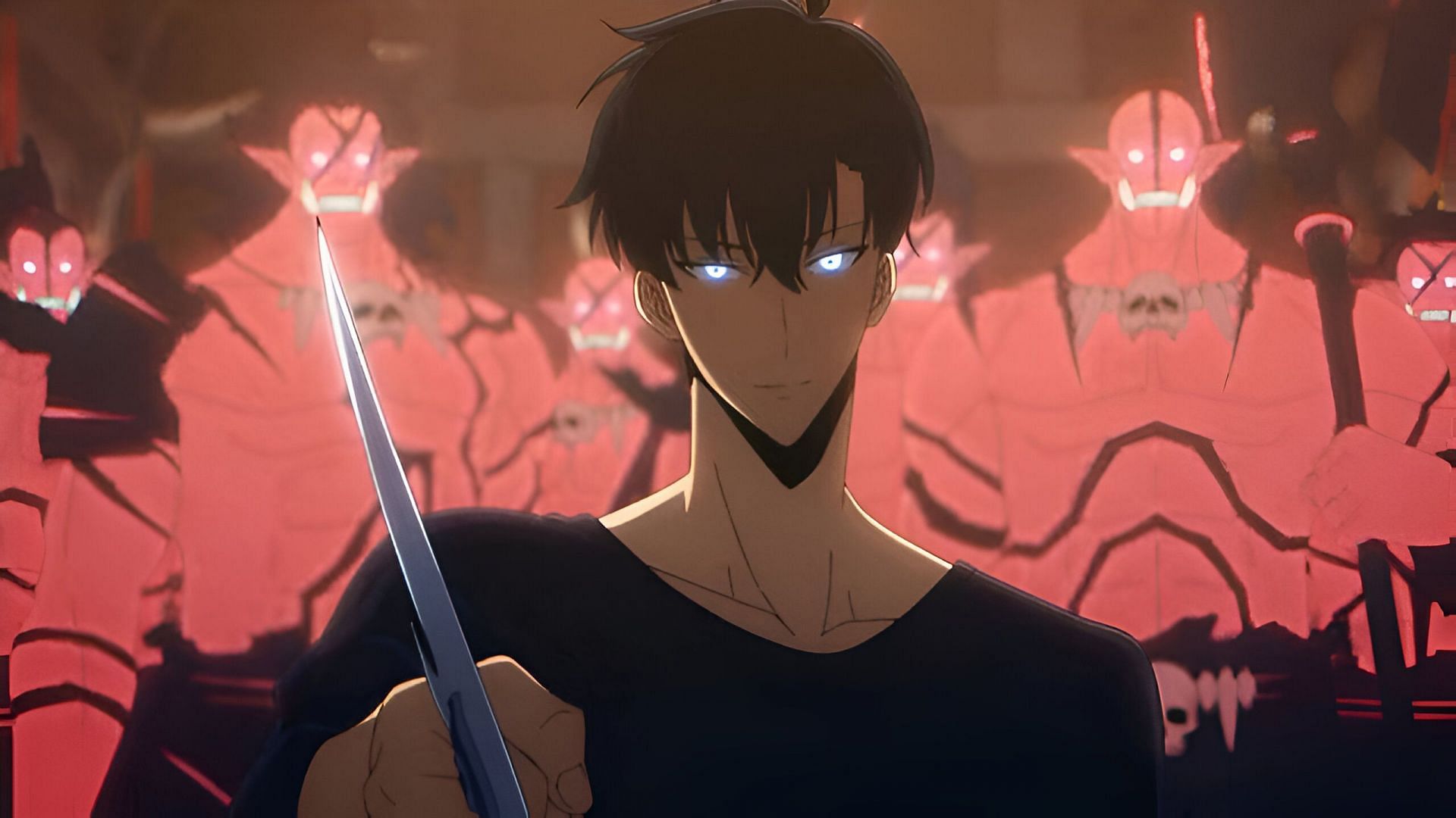 Sung Jinwoo as seen in the anime (Image via A-1 Pictures)