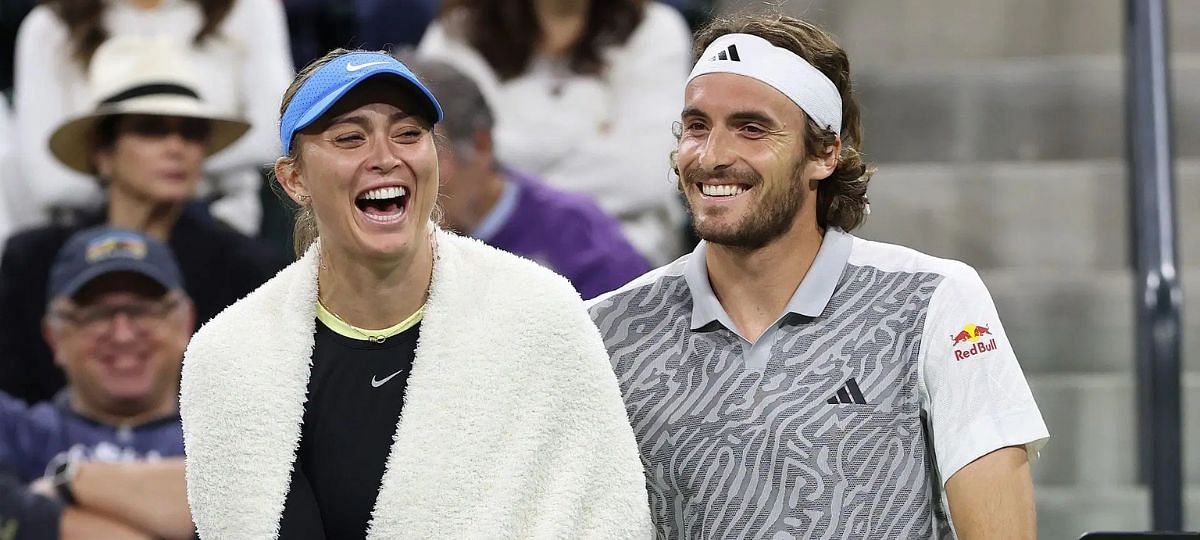 Paula Badosa and Stefanos Tsitsipas [Image source: Getty]