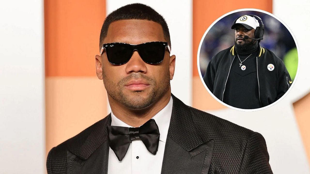 Russell Wilson leaves 4-word birthday wish for HC Mike Tomlin amid QB