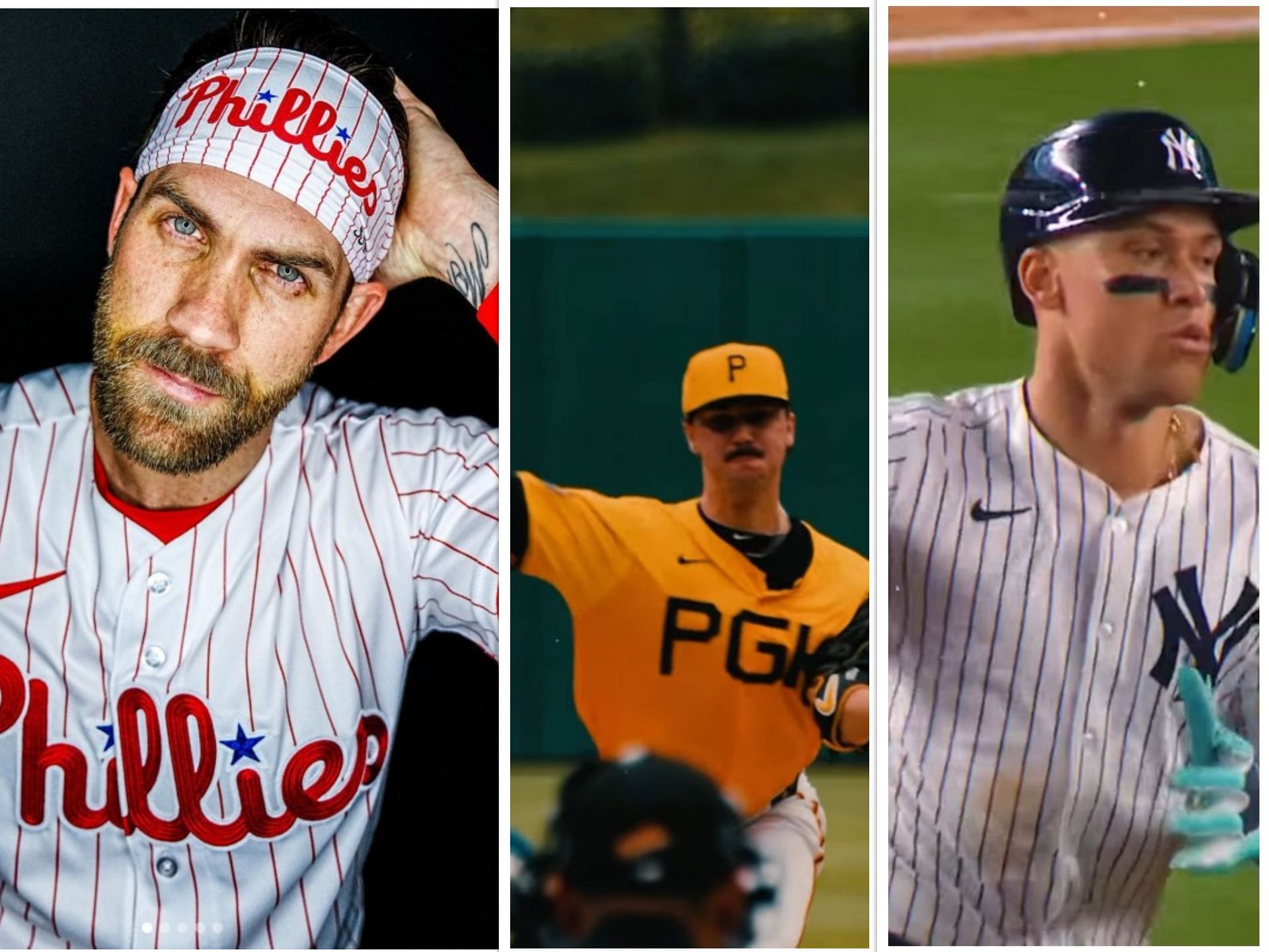 Aaron Judge, Bryce Harper, Paul Skenes and other MLB stars reveal their baseball besties - Source: IG