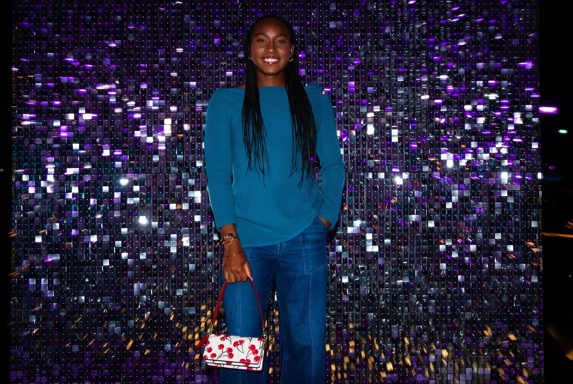 Gauff pictured at the 2025 Dubai Tennis Championships - Image Source: Getty