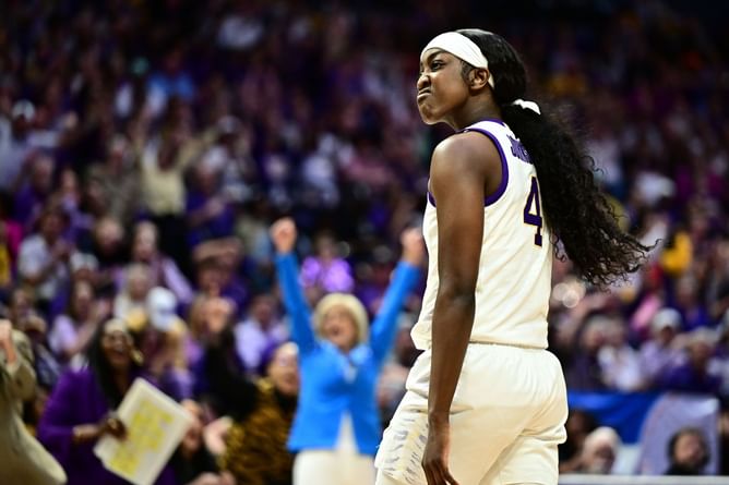 "Gotta be scared to come to PMAC": $1.5M NIL-valued Flau'jae Johnson issues warning to opponents amid March Madness run