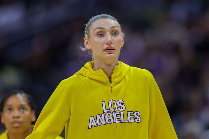"Someone needs to tell Bronny James" - Fans react as Cameron Brink's LA Sparks recruit male practice players