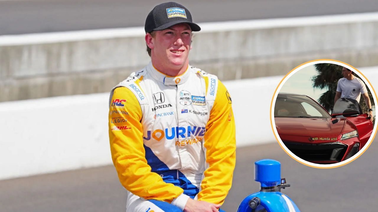 Chip Ganassi Racing's Kyffin Simpson flaunts $171,000+ Honda Acura ...