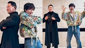 "This is the cutest thing" - Fans gush as j-hope posts "Sweet Dream" dance challenge with BTS bodyguard Mr. Lee