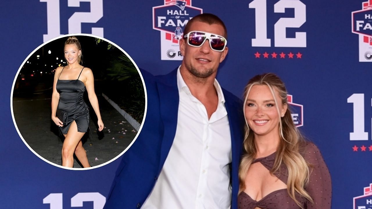 Rob Gronkowski sends bold 1-word message as girlfriend Camille Kostek braves cold to stun on 2025 SI Swimsuit cover