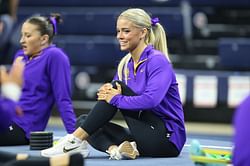 Olivia Dunne drops a 4 word reaction as LSU dominates Regular Championships in SEC