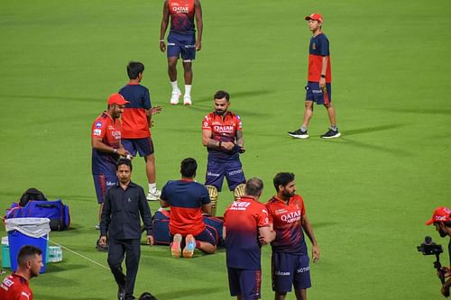 Royal Challengers Bangalore Team Practice Session In Kolkata. - Source: Getty