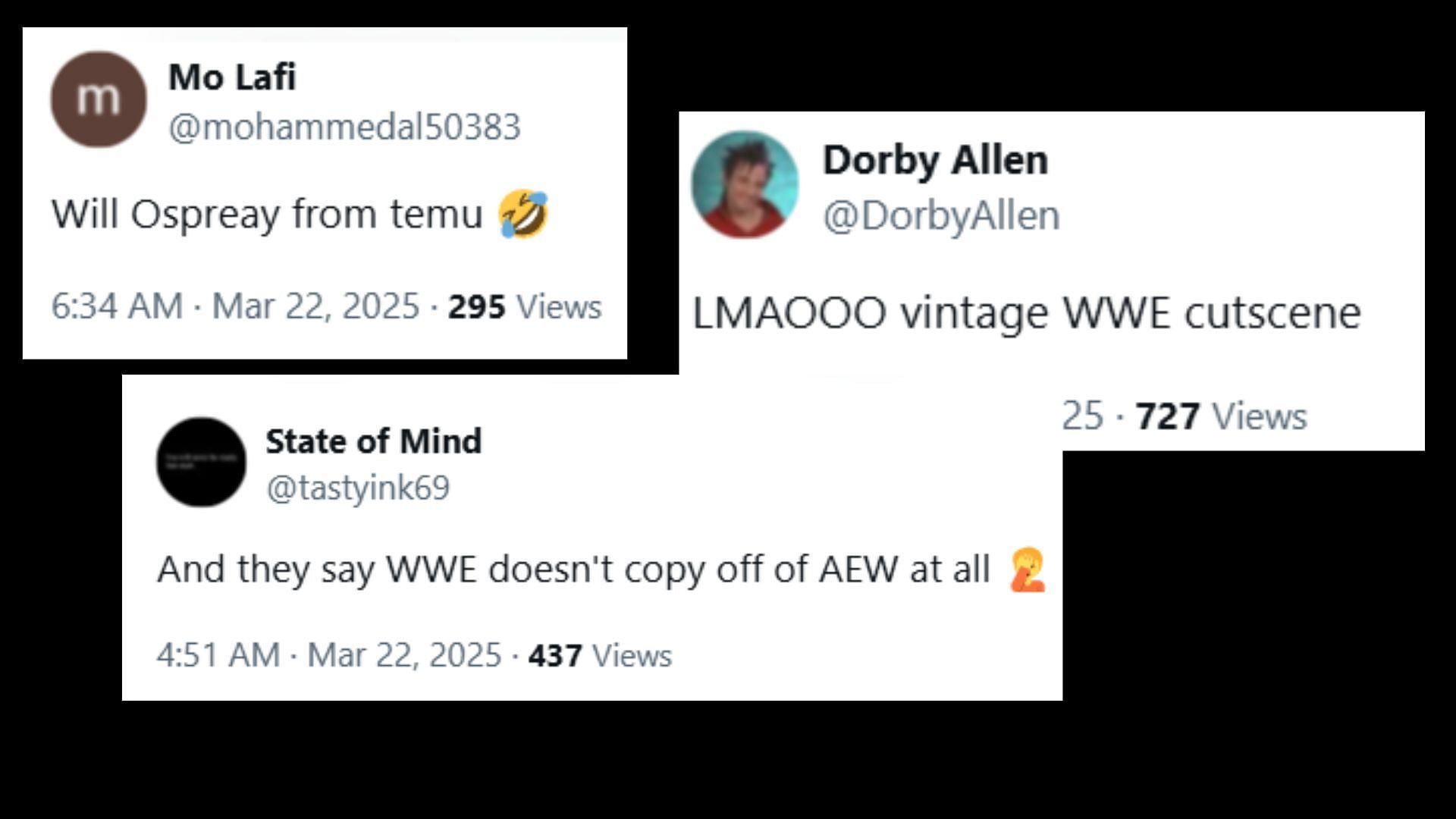 Fans react to Montez Ford&#039;s maneuver on SmackDown. [Image via Ace109610&#039;s X]