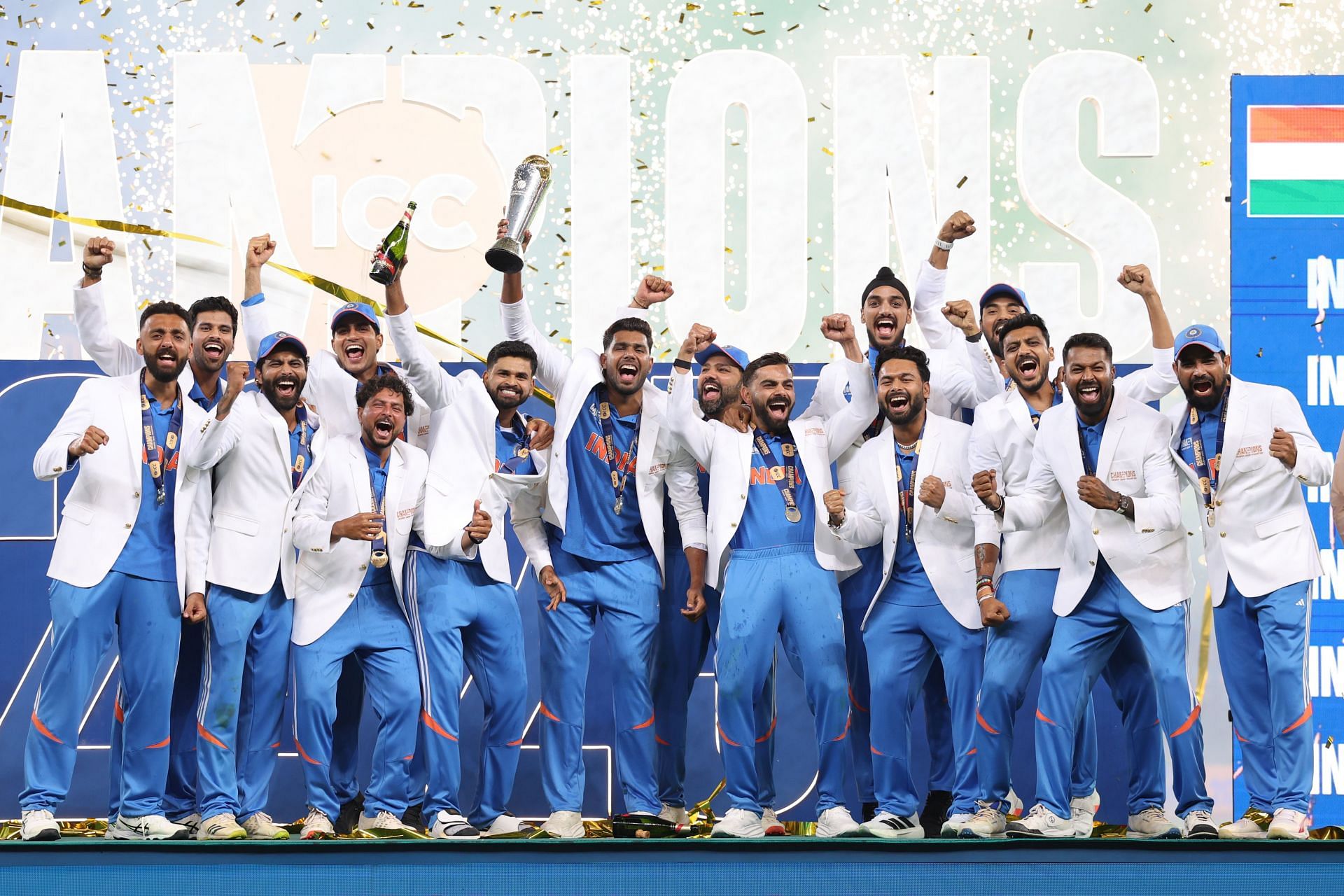 India v New Zealand: Final - ICC Champions Trophy 2025 - Source: Getty