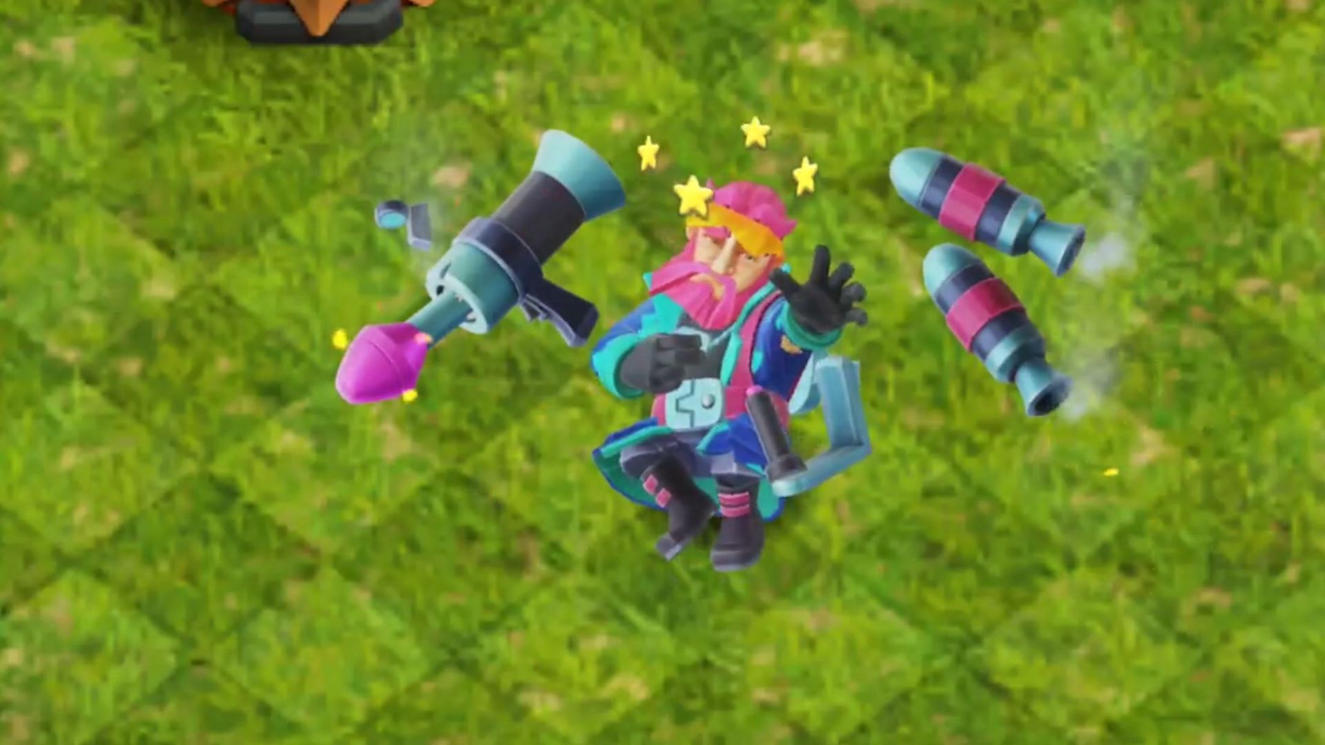 Knock-out animation (Image via Supercell)