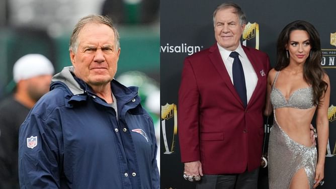 Bill Belichick's GF Jordon Hudson has 3-word reaction to her beach acrobatics with legendary coach