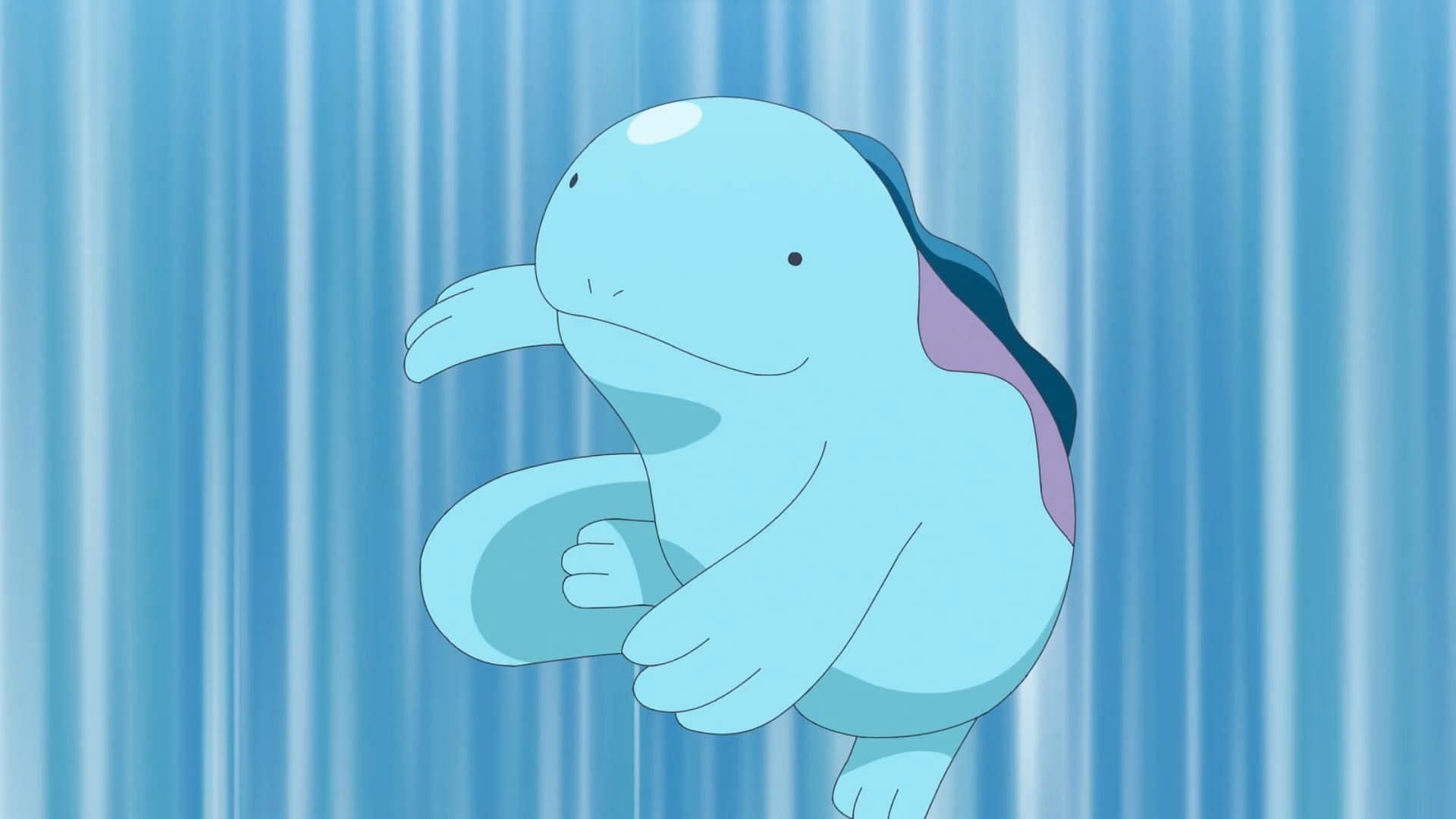 Quagsire as seen in the anime (Image via The Pokemon Company)