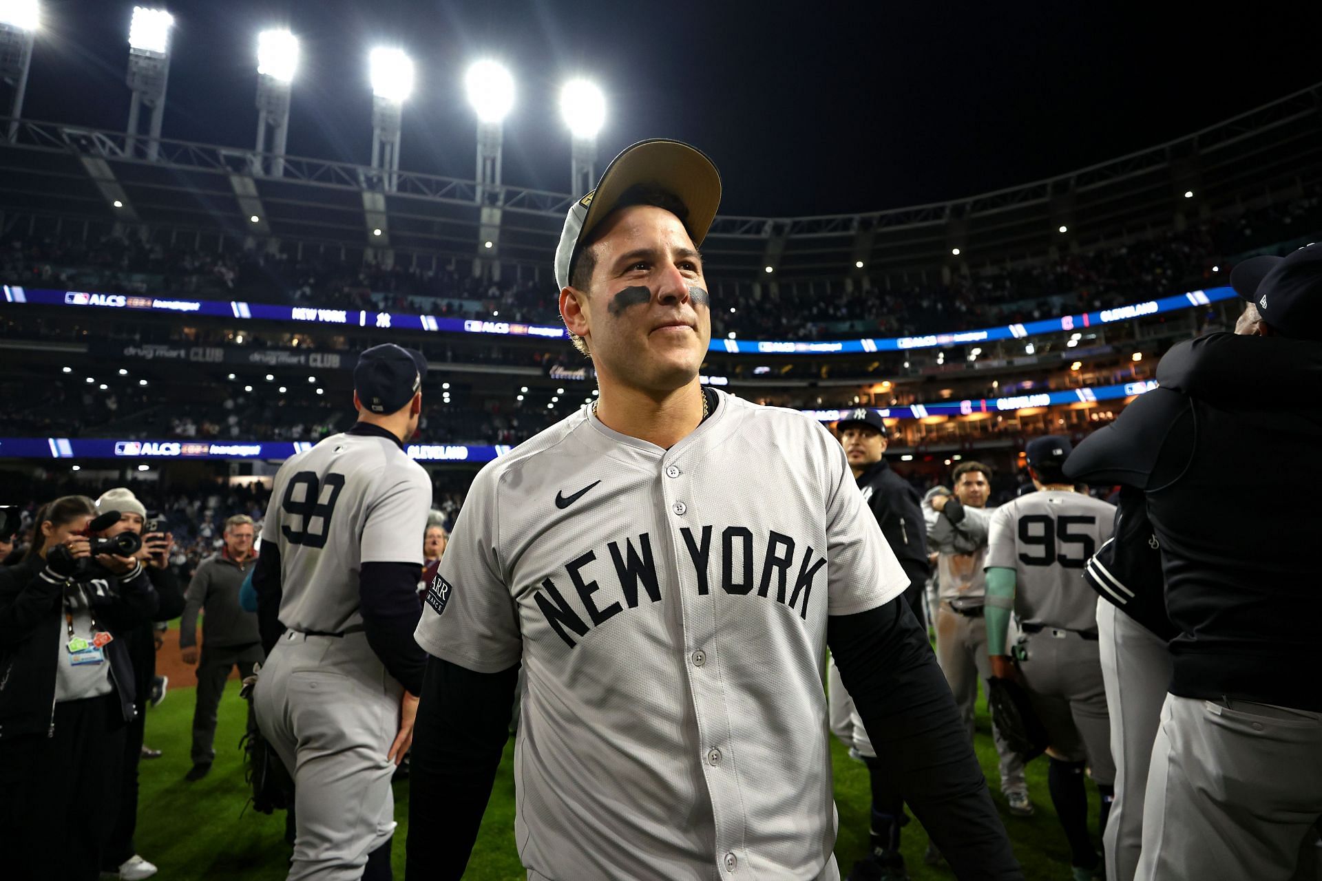 Championship Series - New York Yankees v Cleveland Guardians - Game 5 - Source: Getty