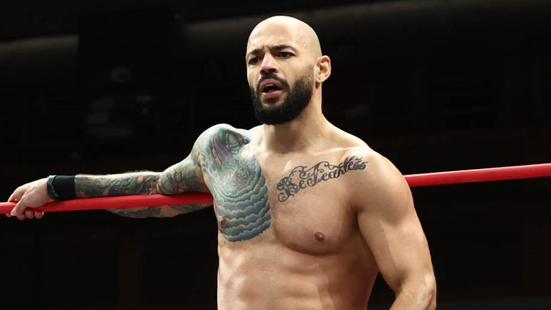 Ricochet is a heel in AEW [photo: AEW Official Website]