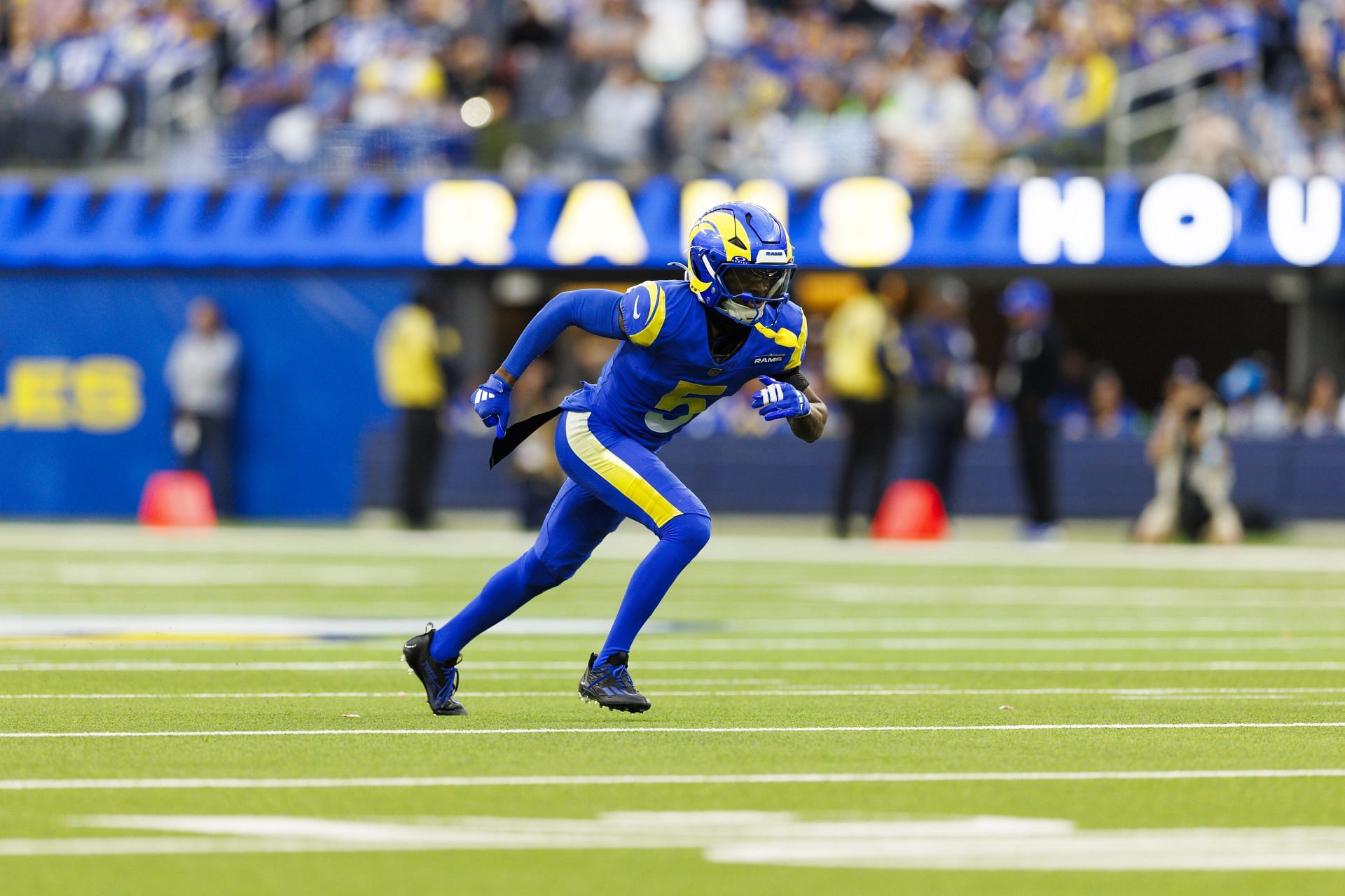 Tutu Atwell during Seattle Seahawks v Los Angeles Rams - Source: Getty