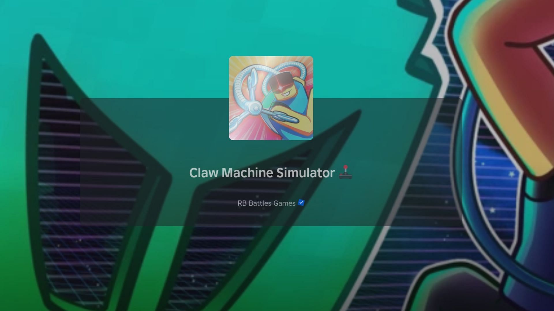 Claw Machine Simulator loading screen