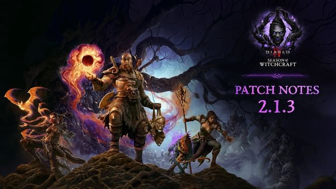 Diablo 4 patch notes for 2.1.3 (March 4): Conduit Shrine buff, better Witch Powers, and more