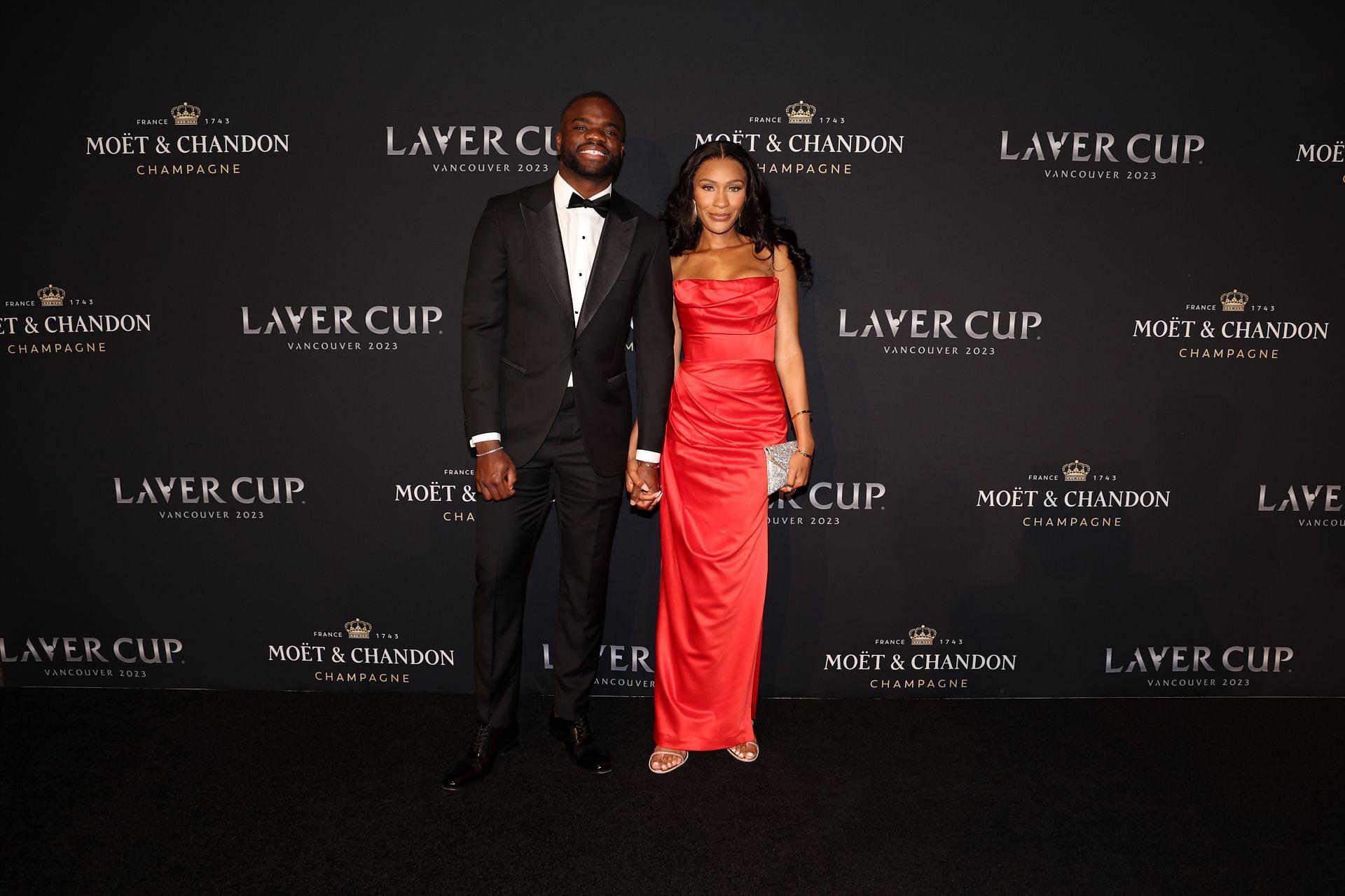 In Pictures: Frances Tiafoe and Ayan Broomfield during the 2023 Laver Cup (Source: Getty)